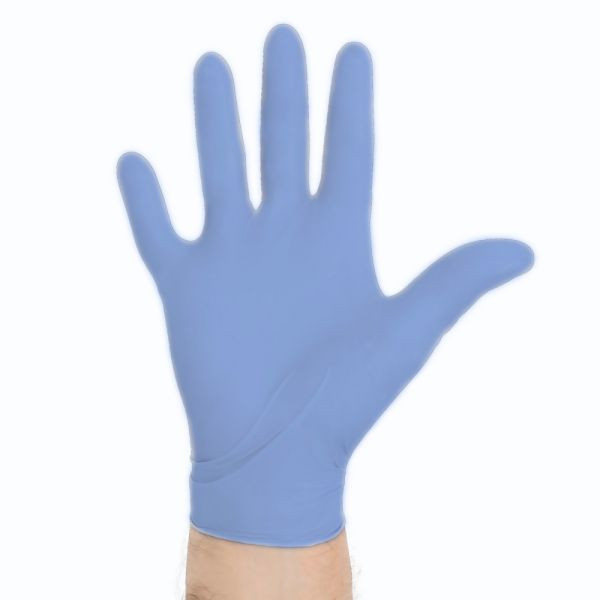 Halyard Aquasoft Blue Nitrile Exam Gloves