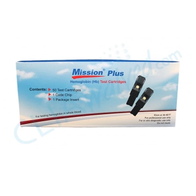 Buy Mission Plus Hemoglobin Test Cartridges