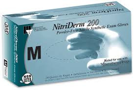 Innovative Nitriderm 200 Nitrile Synthetic Powder-Free Exam Gloves