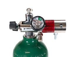 Med-Tech Brass Oxygen Regulator