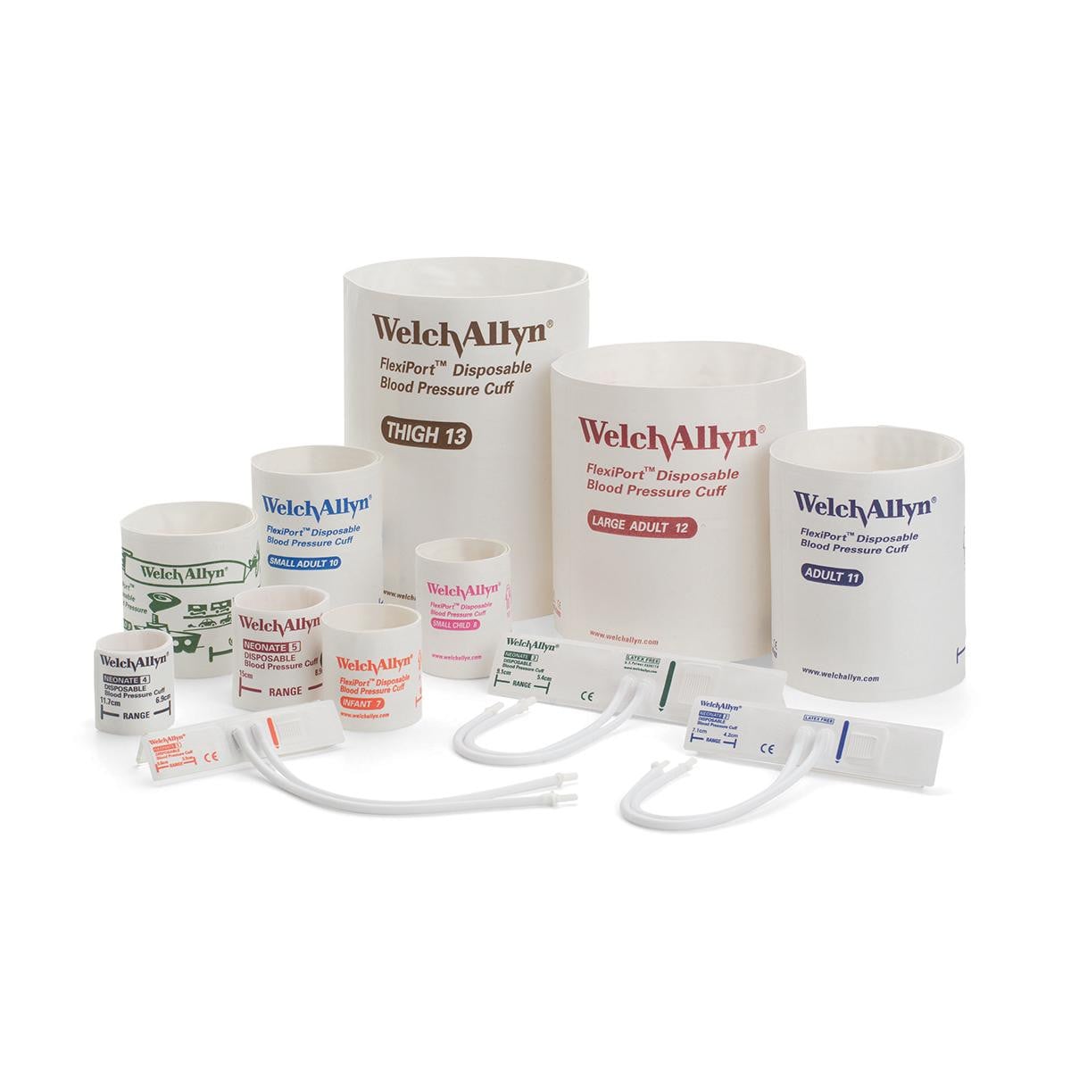 Welch Allyn Neonatal Disposable Bp Cuffs