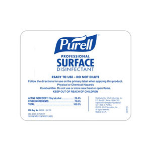 Gojo Purell Professional Surface Disinfectant