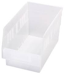 Quantum Medical Clear-View Store-More Shelf Bins