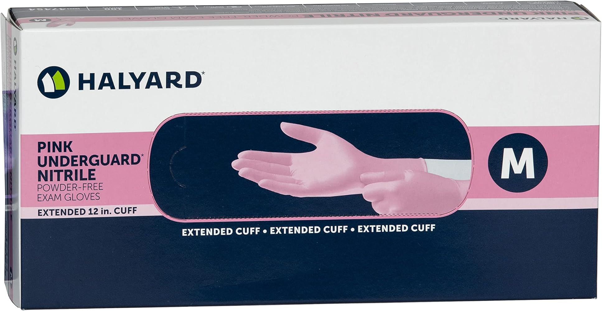 Halyard Pink Underguard Exam Gloves
