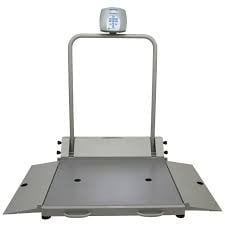 Pelstar/Health O Meter Professional Scale - Digital Wheelchair Dual Ramp Scales