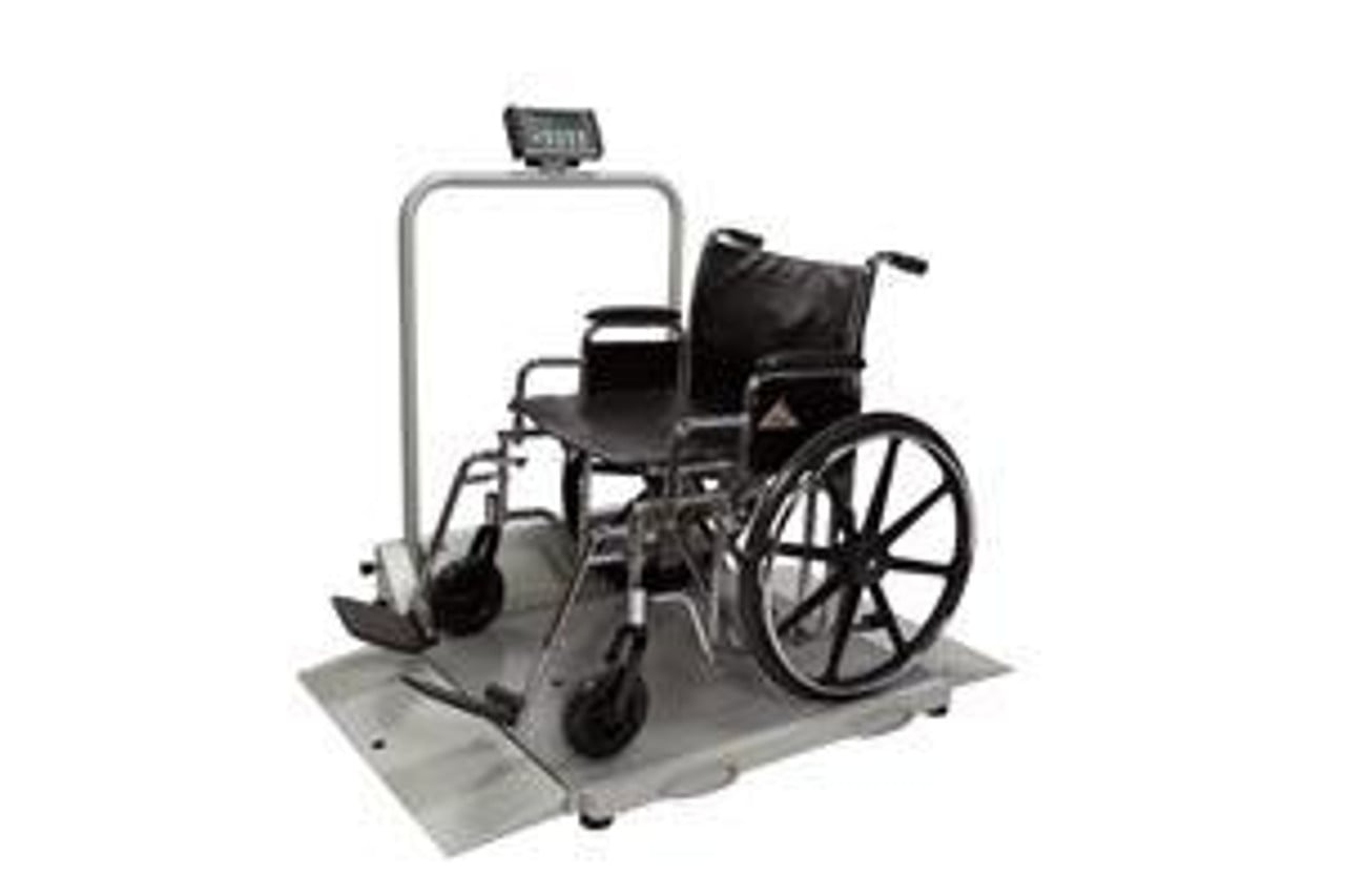 Pelstar/Health O Meter Professional Scale - Digital Wheelchair Dual Ramp Scales