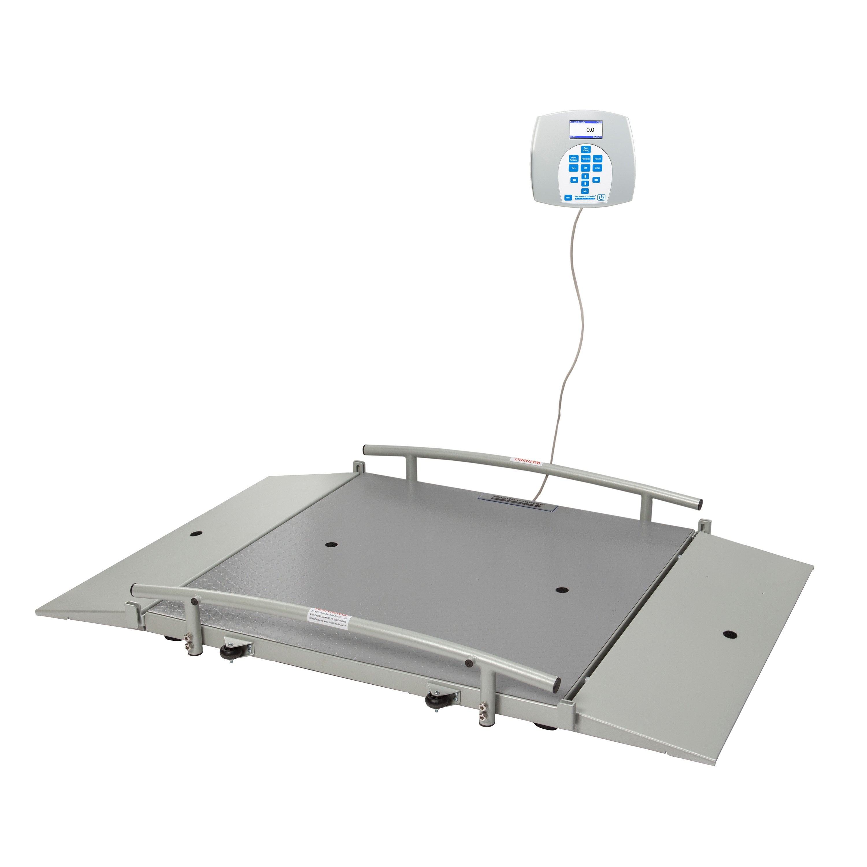 Pelstar/Health O Meter Professional Scale - Digital Wheelchair Dual Ramp Scales