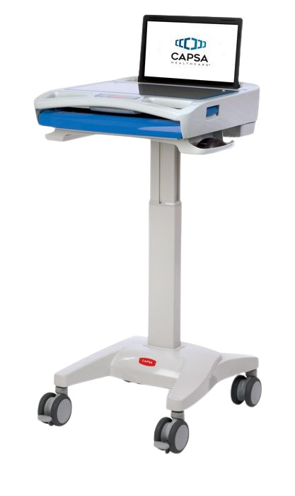 Capsa Healthcare M40 Computing Medical Cart W/Laptop Configuration