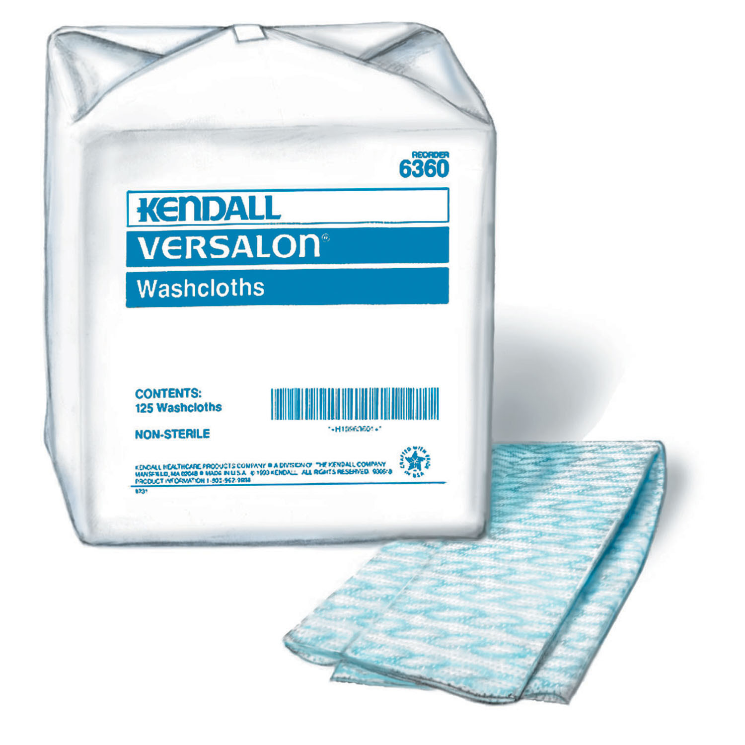 Cardinal Health Versalon Washcloths