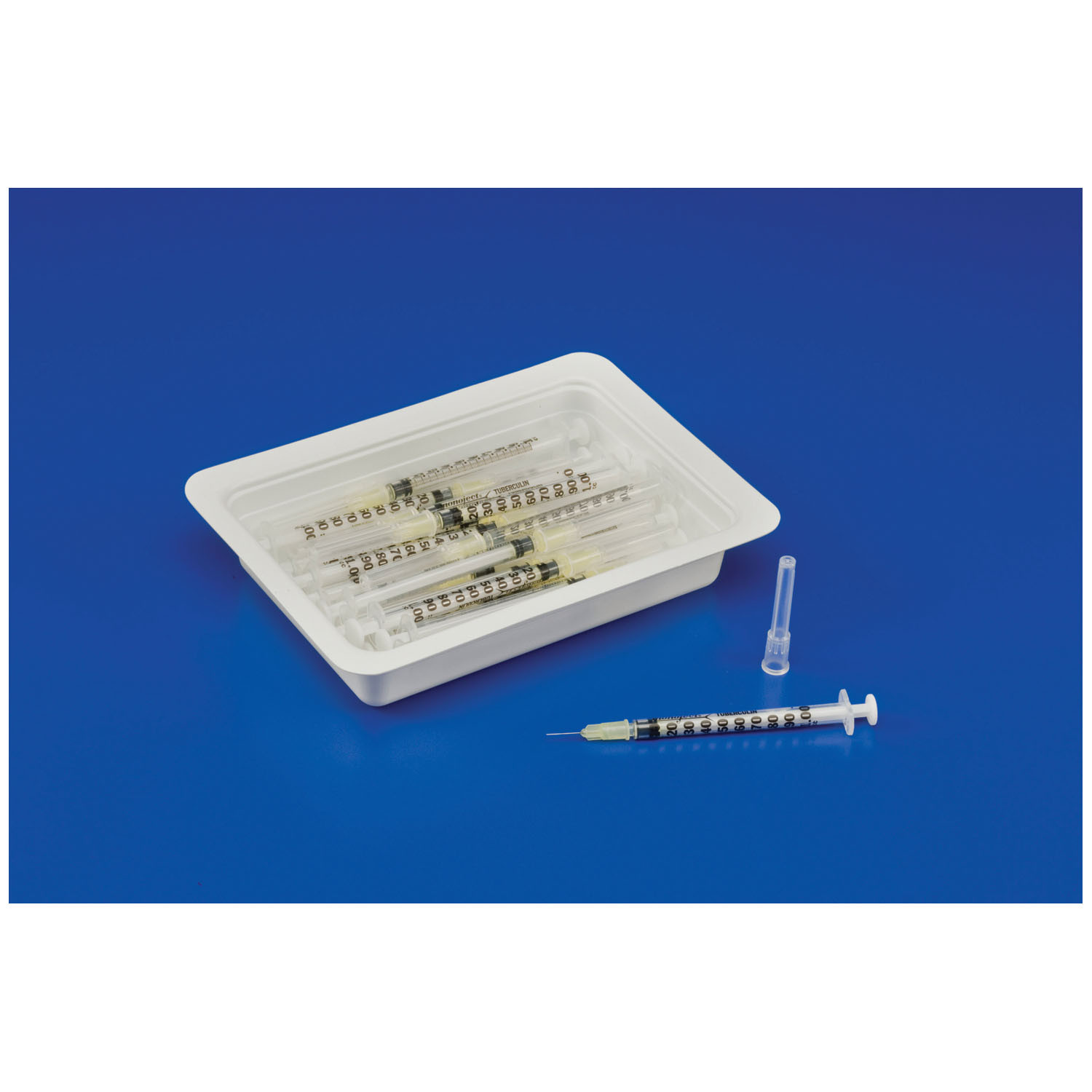 Cardinal Health Monoject Allergy Trays With Attached Needle