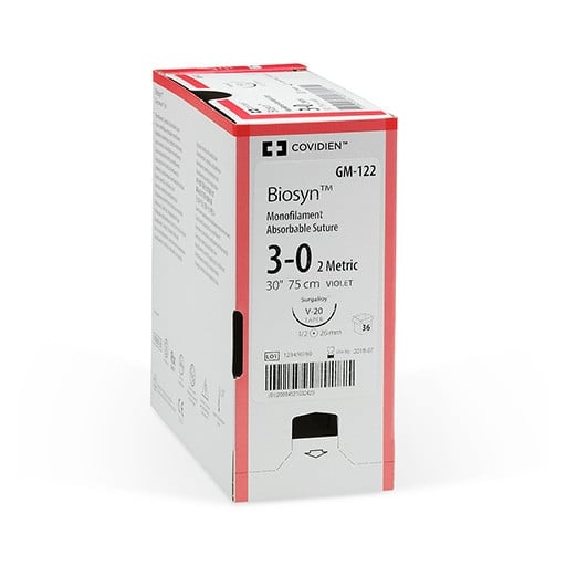 Medtronic Biosyn Monofilament Absorbable Sutures