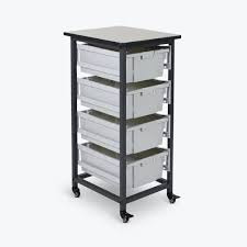 Luxor Mobile Bin Storage Unit
