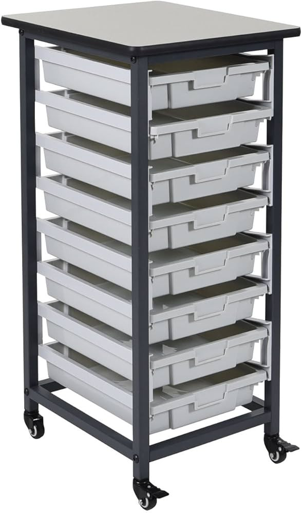 Luxor Mobile Bin Storage Unit