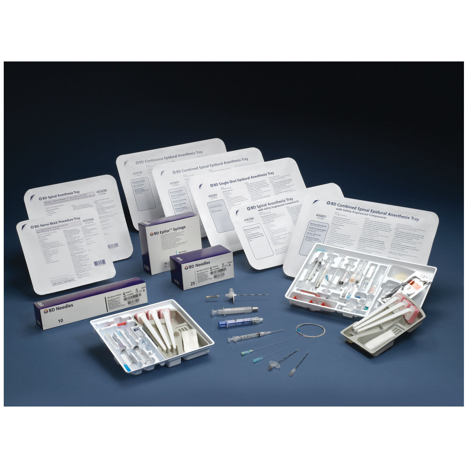Bd Quincke Spinal Trays
