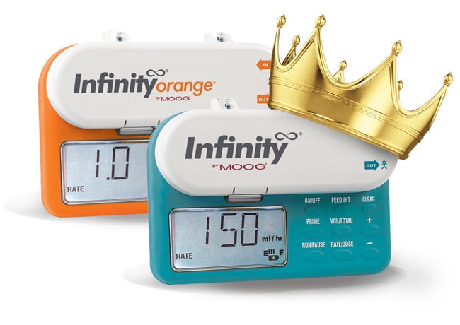 Moog Infinity Orange Enteral Feeding Pump