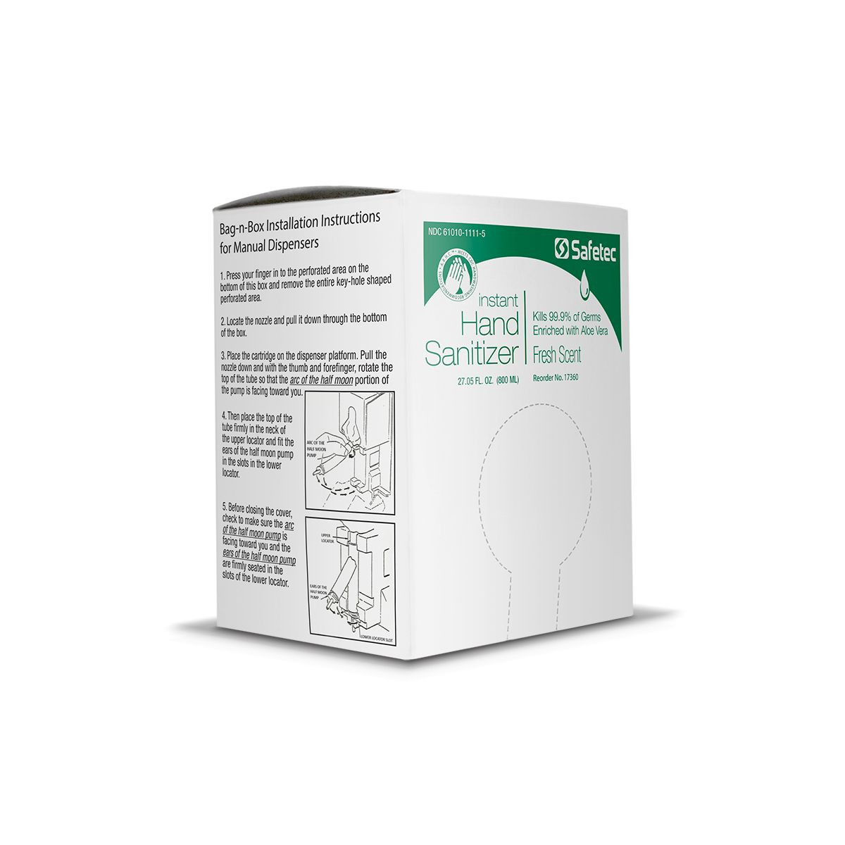 Safetec Manual & Automatic Hand Sanitizer Dispensers