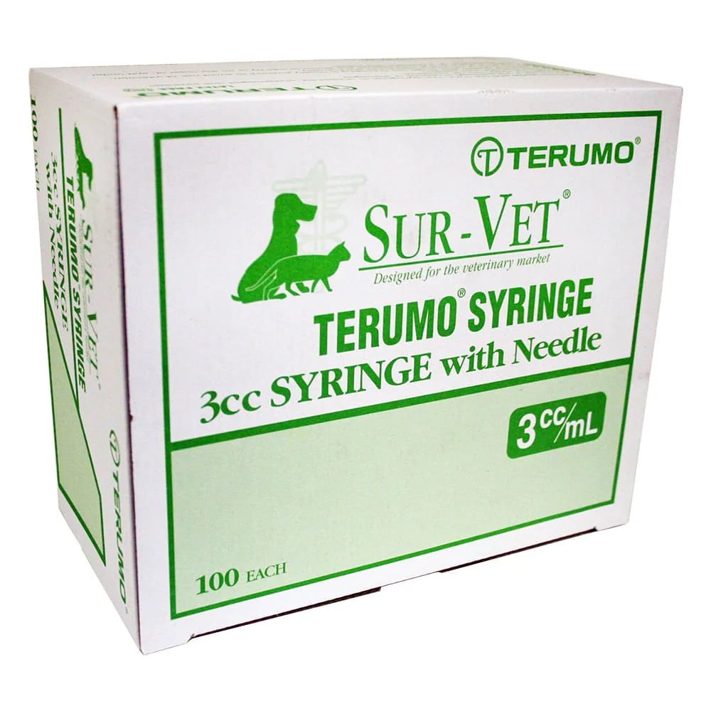 terumo 3cc syringe with needle