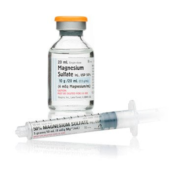 Pfizer Magnesium Sulfate Injectable
