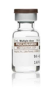 Pfizer Procainamide Hydrochloride Injectable