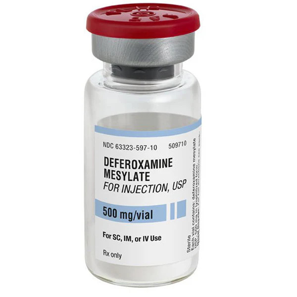 Pfizer Deferoxamine Mesylate Injectable
