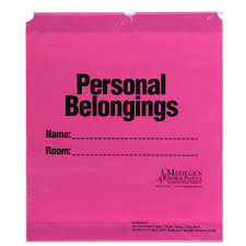 Medegen Patient Valuables Bag