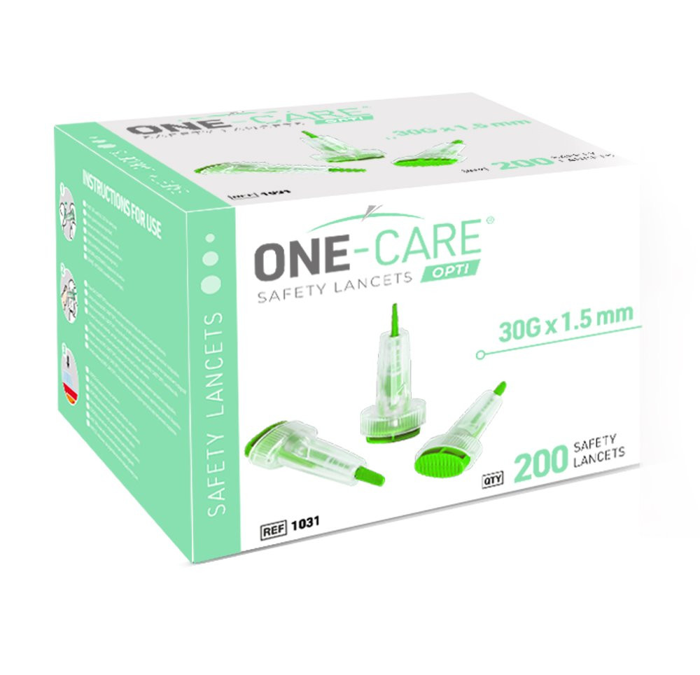 Medivena One-Care Opti Safety Lancets