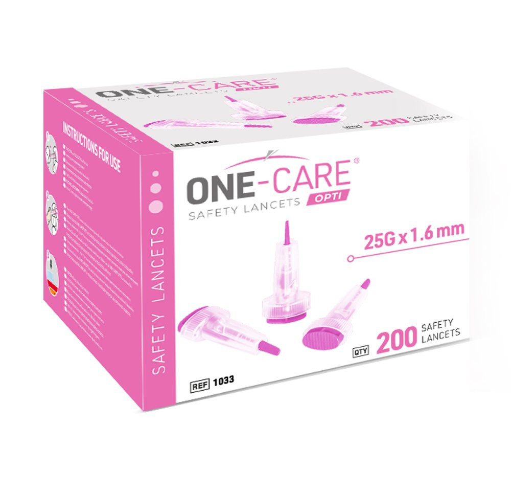 Medivena One-Care Opti Safety Lancets