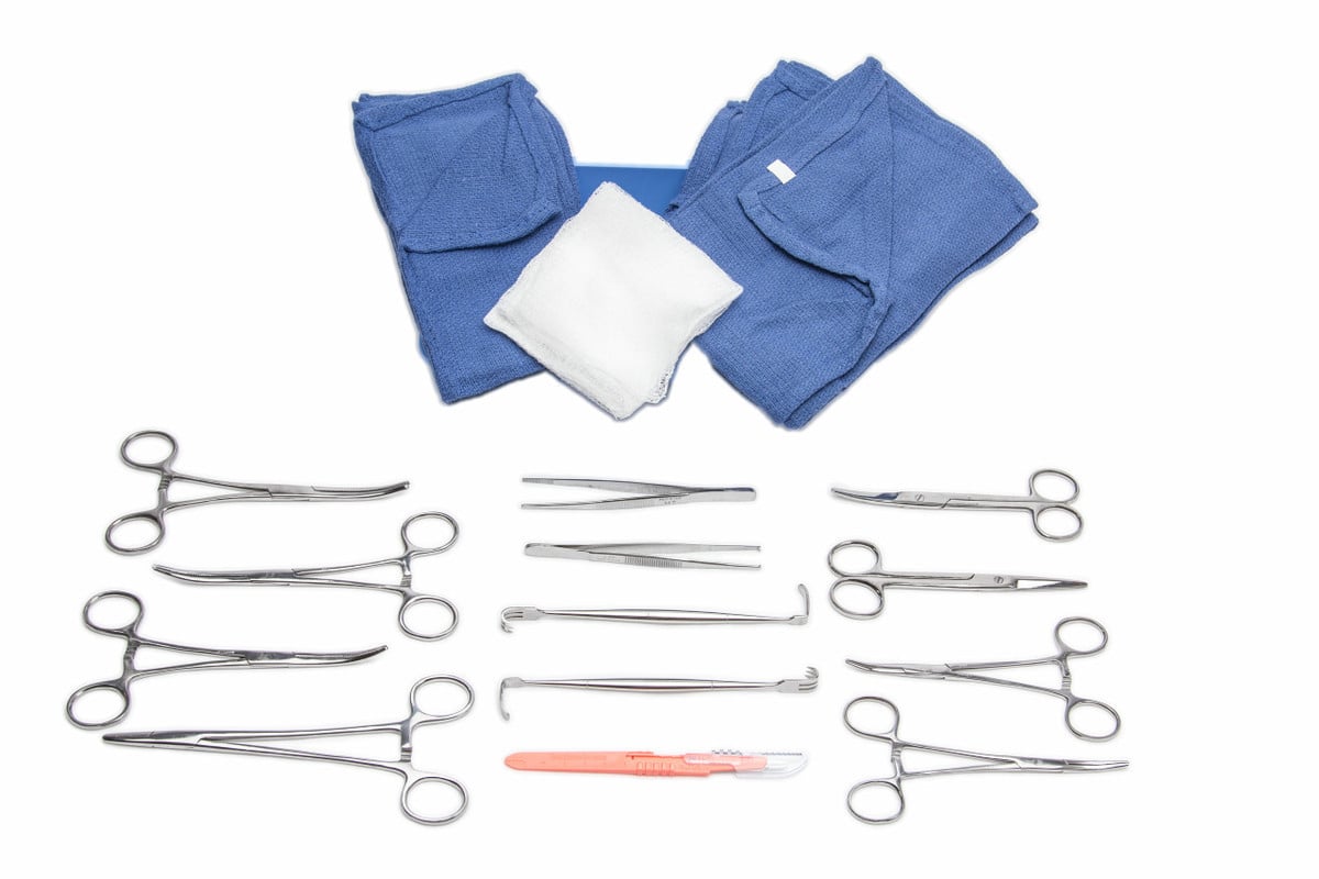 Bioseal Chest Tube Insertion Tray - Cht006/10