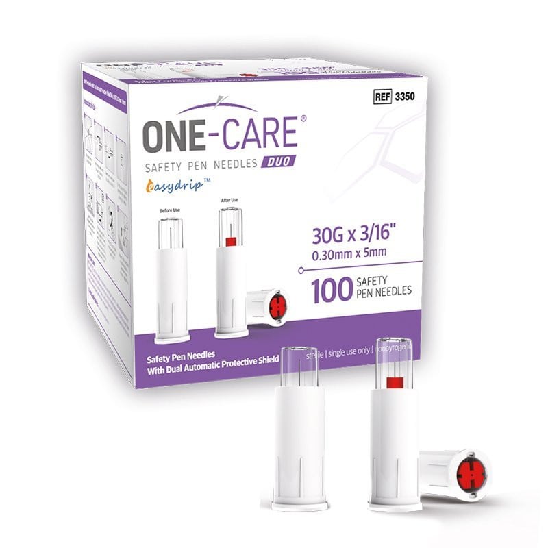 Medivena One-Care Pro Duo Safety Pen Needles