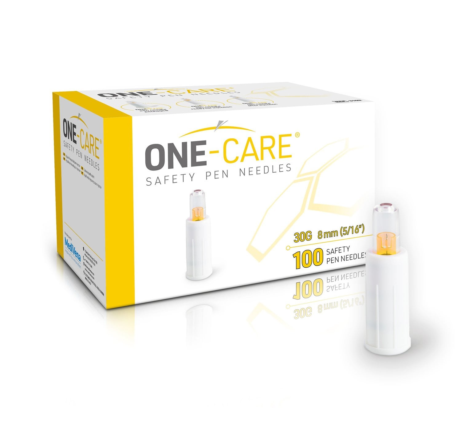 Medivena One-Care Pro Duo Safety Pen Needles