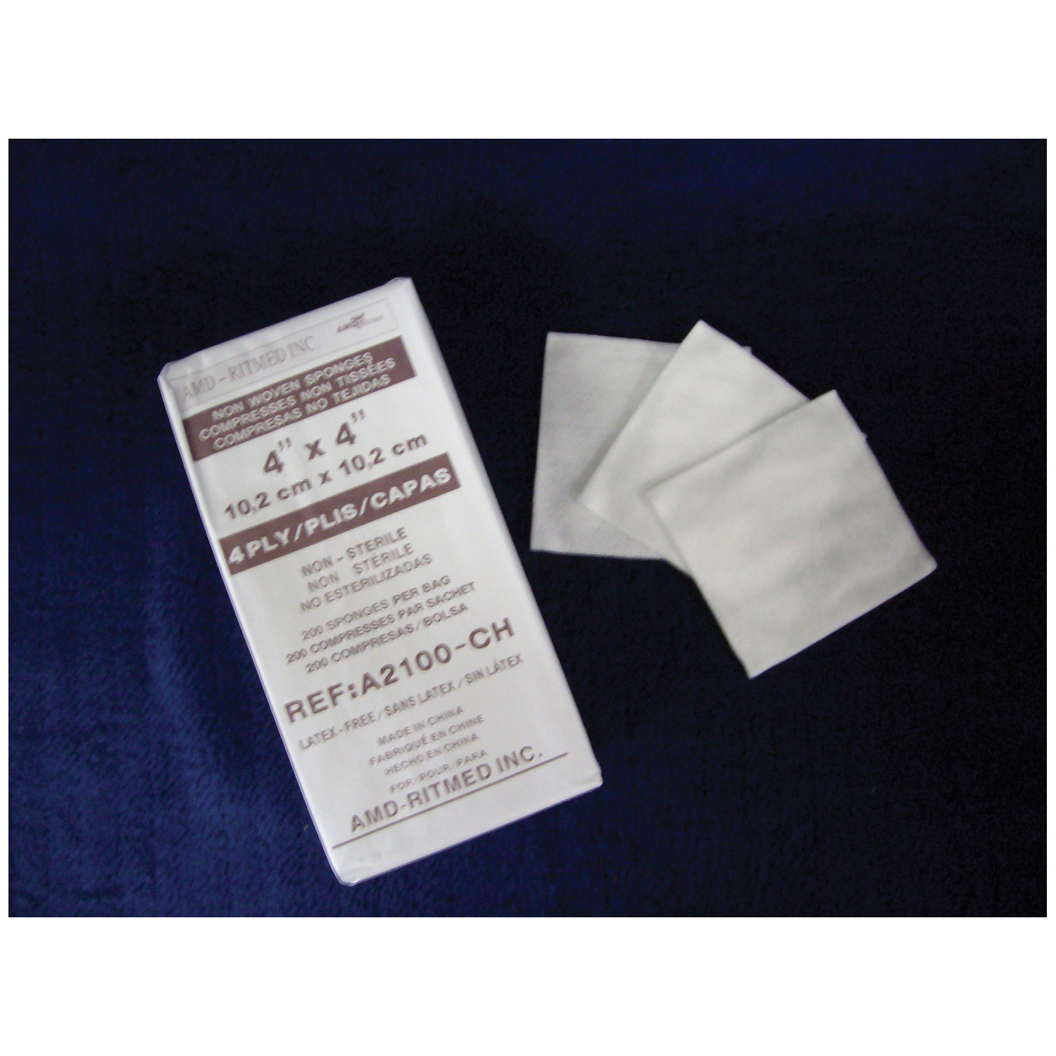 Amd Medicom Non-Woven Dressing Sponges