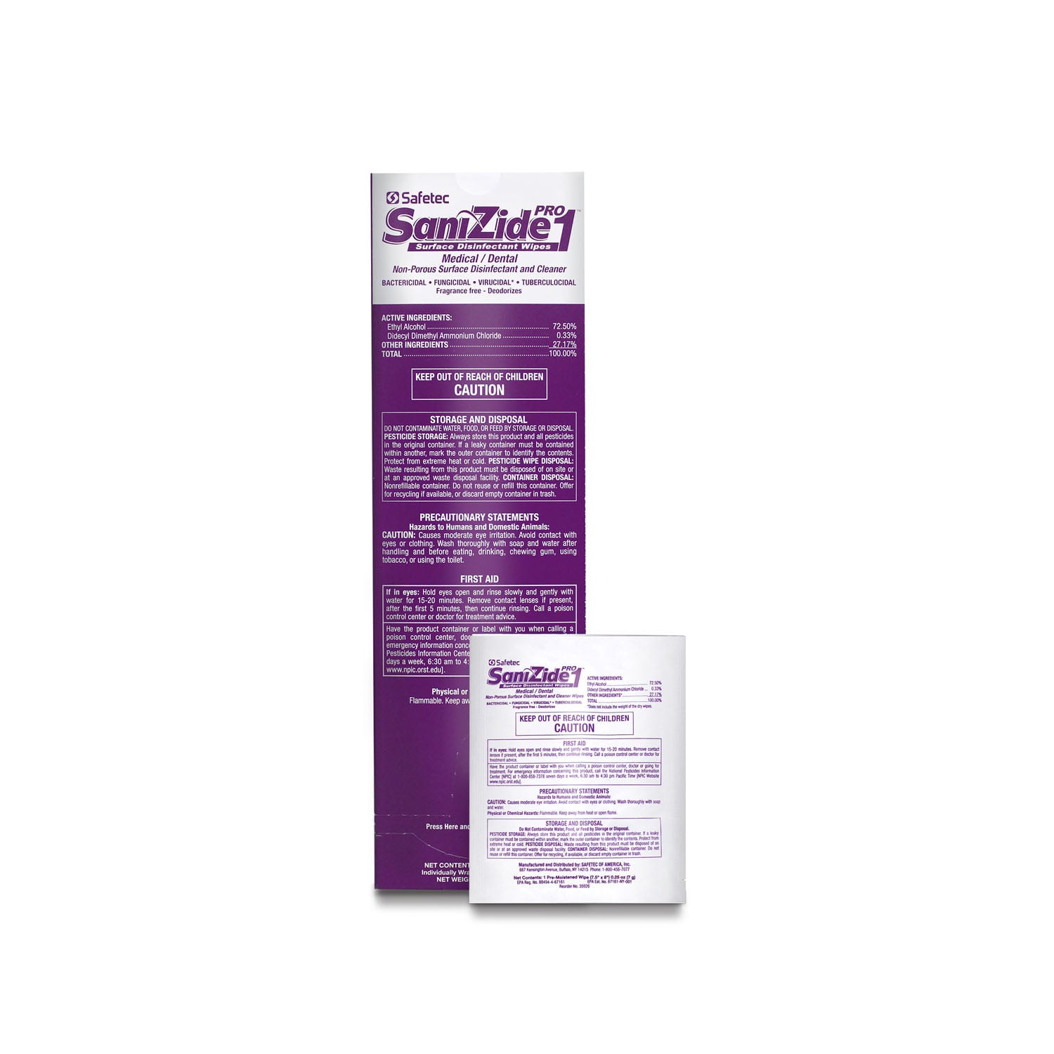 Safetec Sanizide Pro 1 Surface Disinfectant