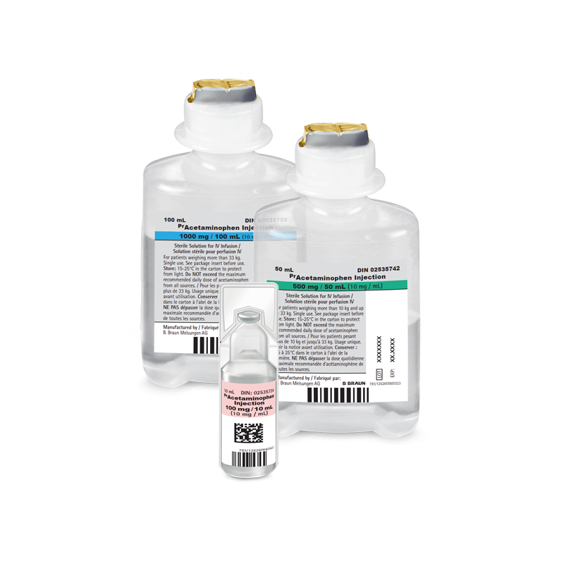 B Braun Acetaminophen Injection