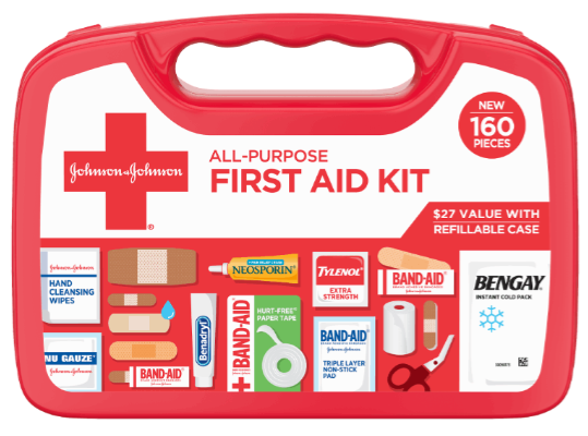 Kenvue Red Cross First Aid Kit