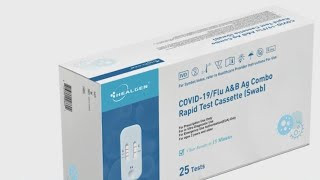 Healgen OTC Triple Rapid Resp/Covid, Flu A & B Ag