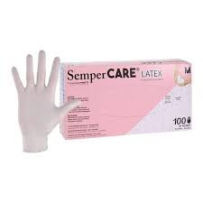 Harps Usa Sempercare« Latex Exam Gloves - Powder-Free