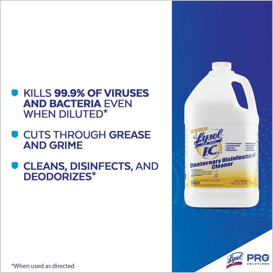 Lysol I.C. Quaternary Disinfectant Cleaner 
