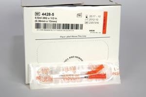 Icu Medical Hypodermic Needle-Pro Safety Needles W/Insulin Syringe