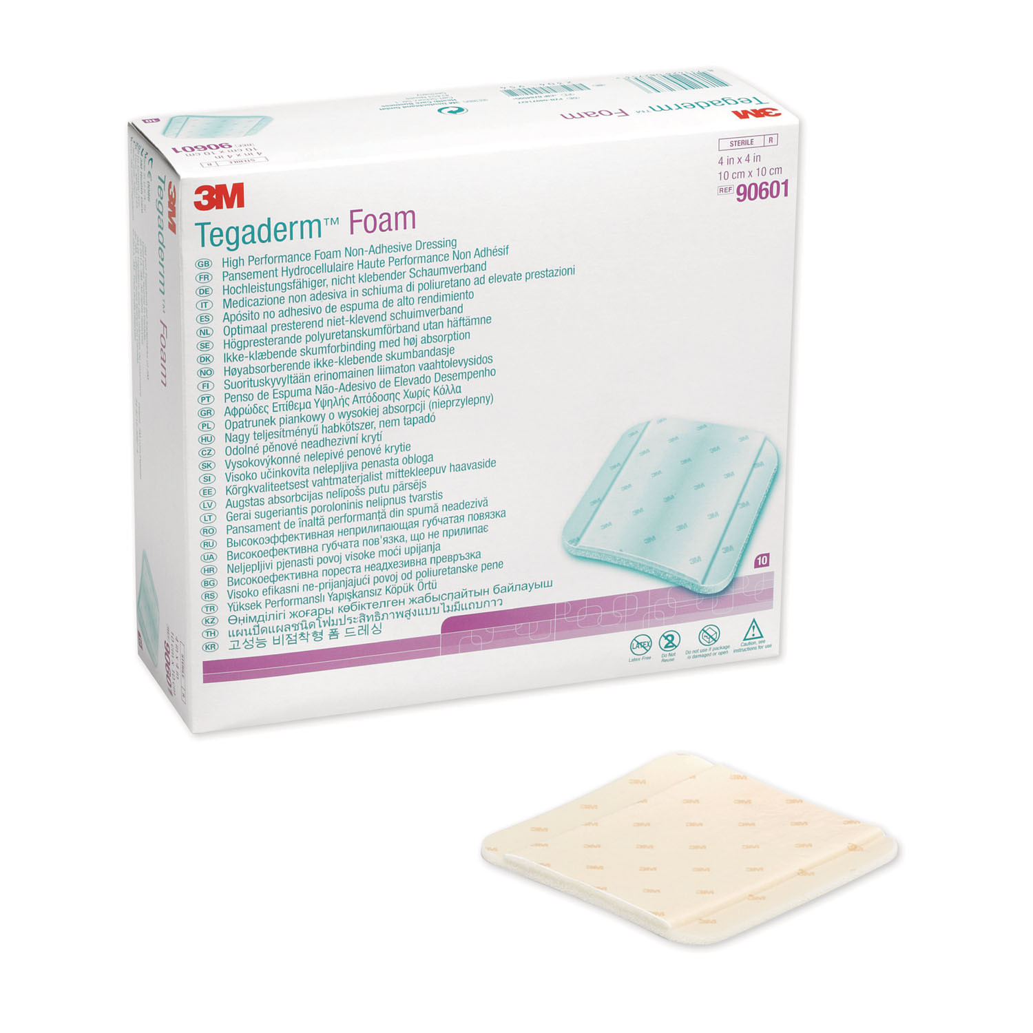 Solventum Tegaderm Foam Dressing - Nonadhesive