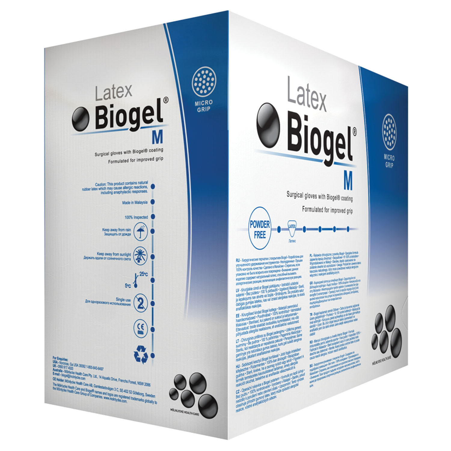 Molnlycke Biogel Microsurg Gloves