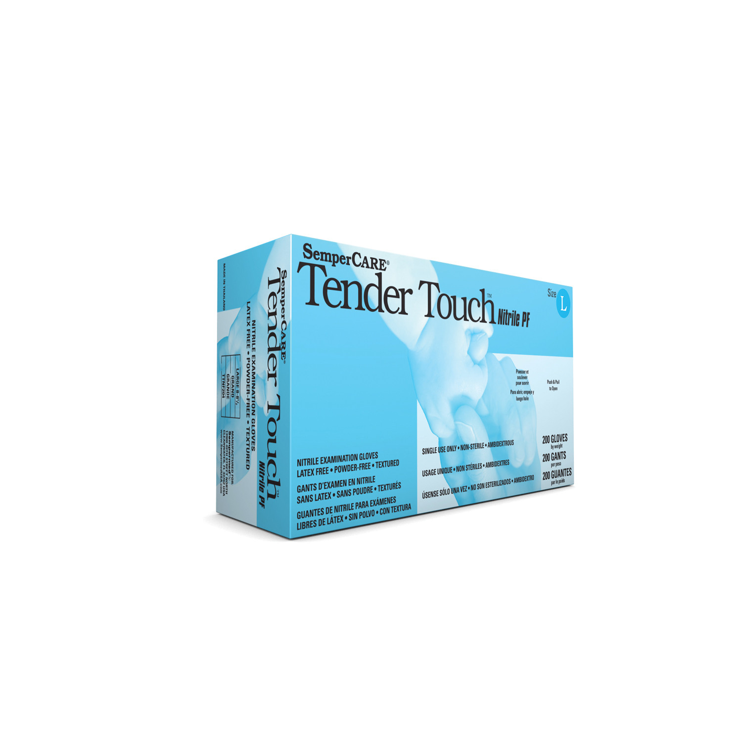 Harps Usa Sempermed Velvet Xp Nitrile Exam Glove
