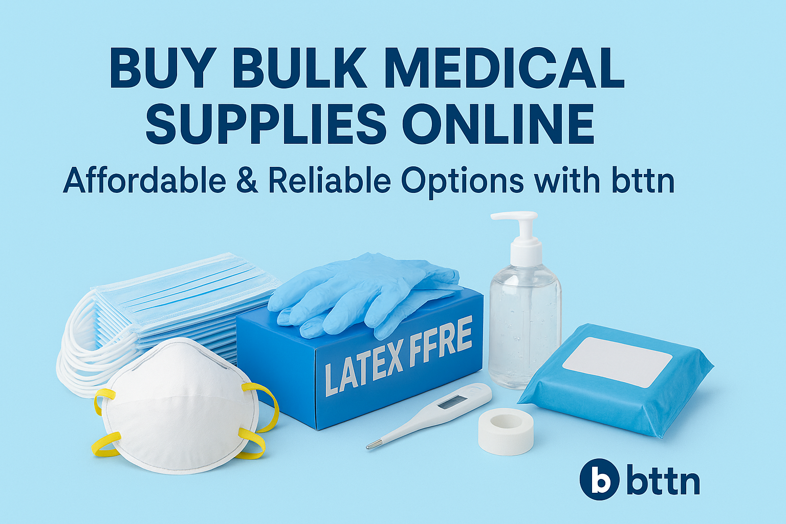 Buy Bulk Medical Supplies Online: Affordable & Reliable Options with bttn