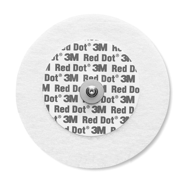 Solventum Red Dot Monitoring Electrodes With Micropore Tape Backing (10137_2239)