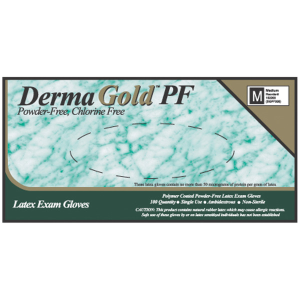 Innovative Dermagold« Pf Non-Chlorinated Powder-Free Latex Exam Gloves