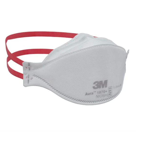 3M Aura Particulate Respirator, 1870+, N95 3M Aura Particulate Respirator, 1870+, N95