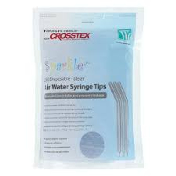Crosstex Sparkle Disposable Air Water Syringe Tips