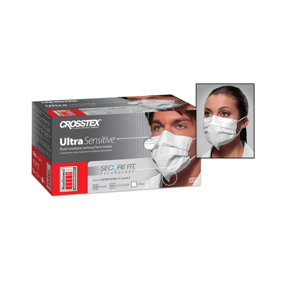 Crosstex Surgical Mask With Secure Fit Technology
