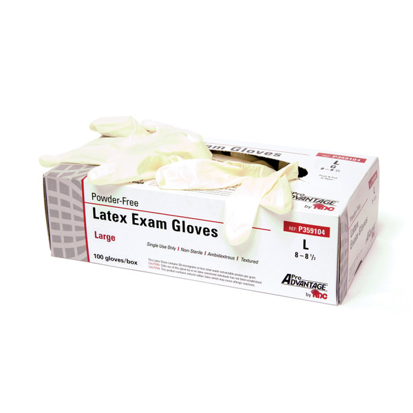 Pro Advantage Latex Powder-Free Exam Gloves