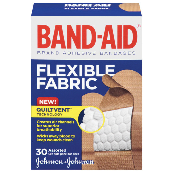 Kenvue Band-Aid Flexible Fabric Adhesive Bandages