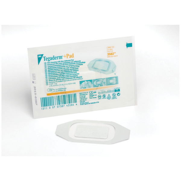 Solventum Tegaderm + Pad Film Dressing With Non-Adherent Pad (10137_3582)